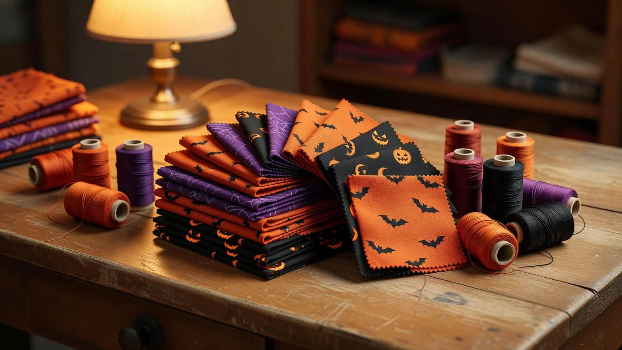 Moonlight Manor charm packs ready for a coin quilt