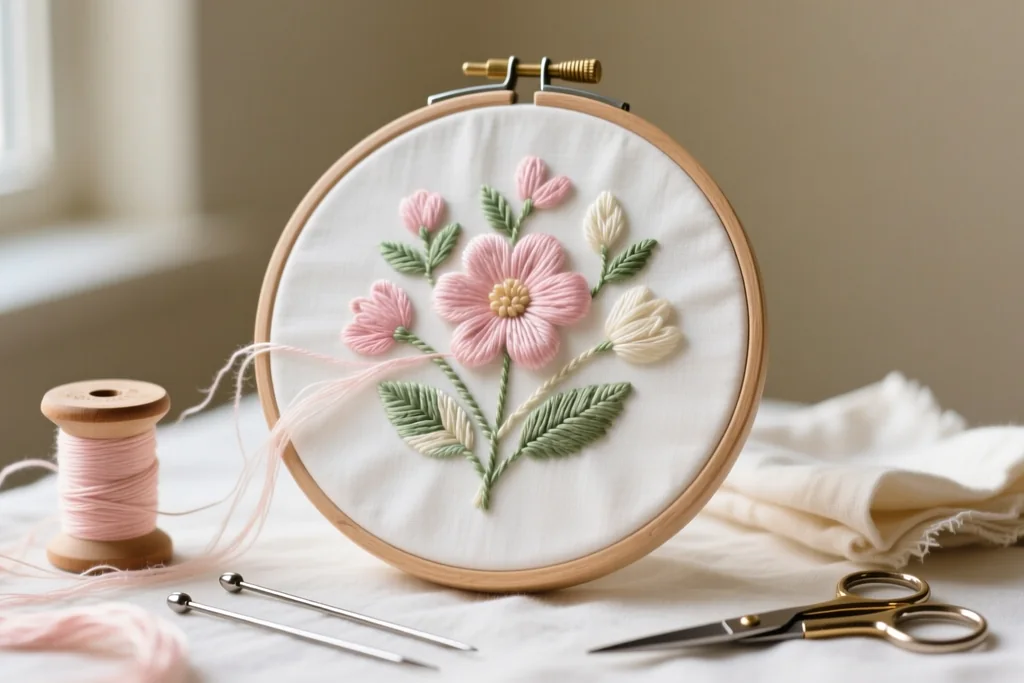Embroidery for Beginners: Your First Stitches