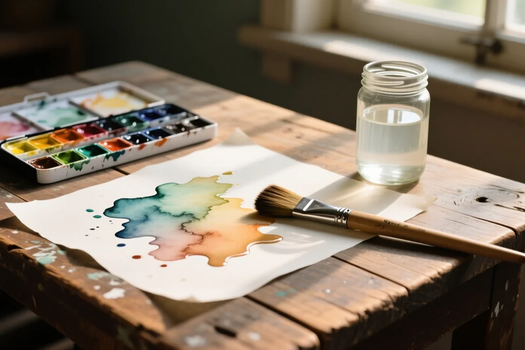 Wet-on-Wet Watercolour: The Raw Painting Technique