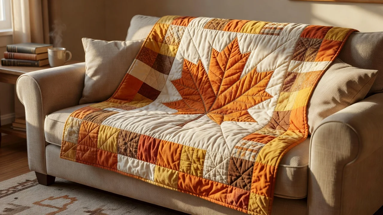 Supersized Maple Leaf Quilt