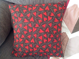 Jan 2016 quilted pillow