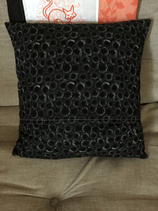 2017 Halloween courthouse pillow back