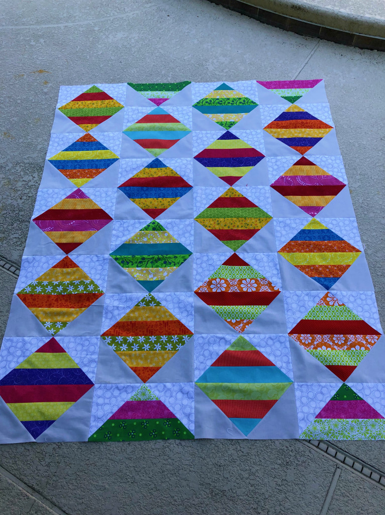 flying geese quilt