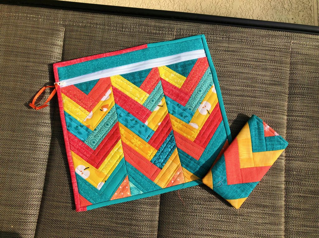 quilted herringbone projects