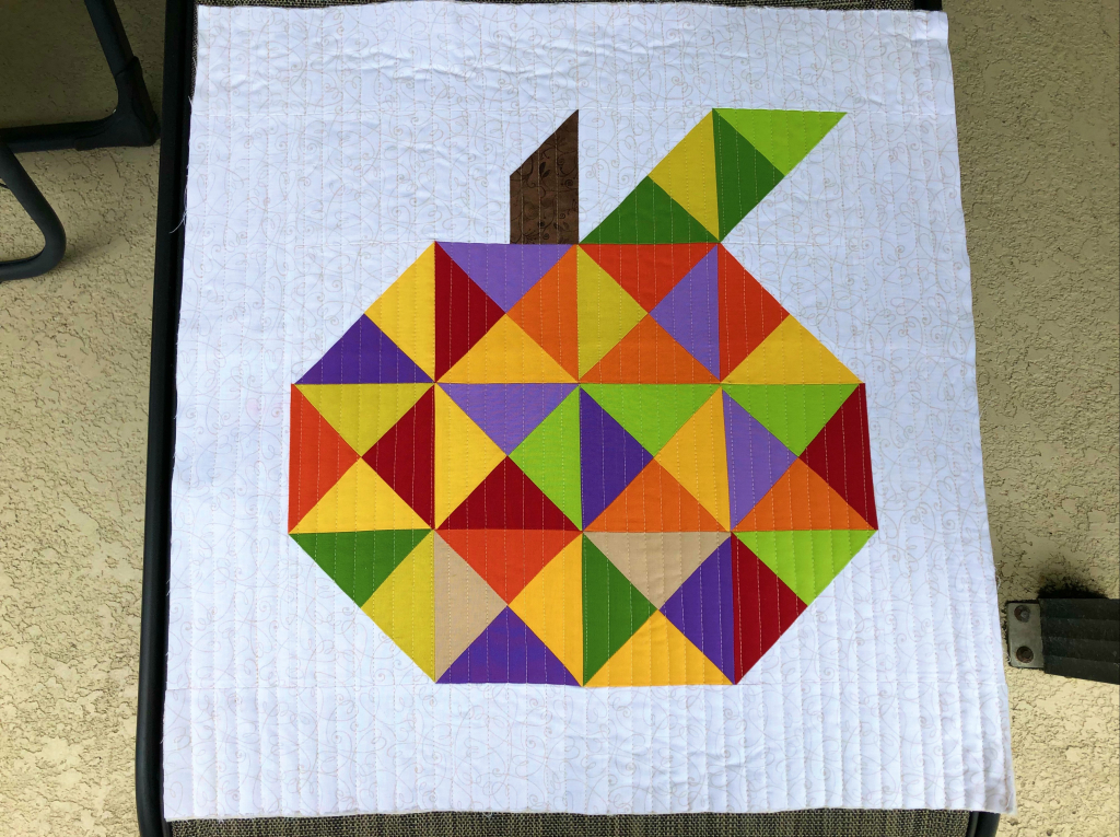 Pumpkin Mini Quilt