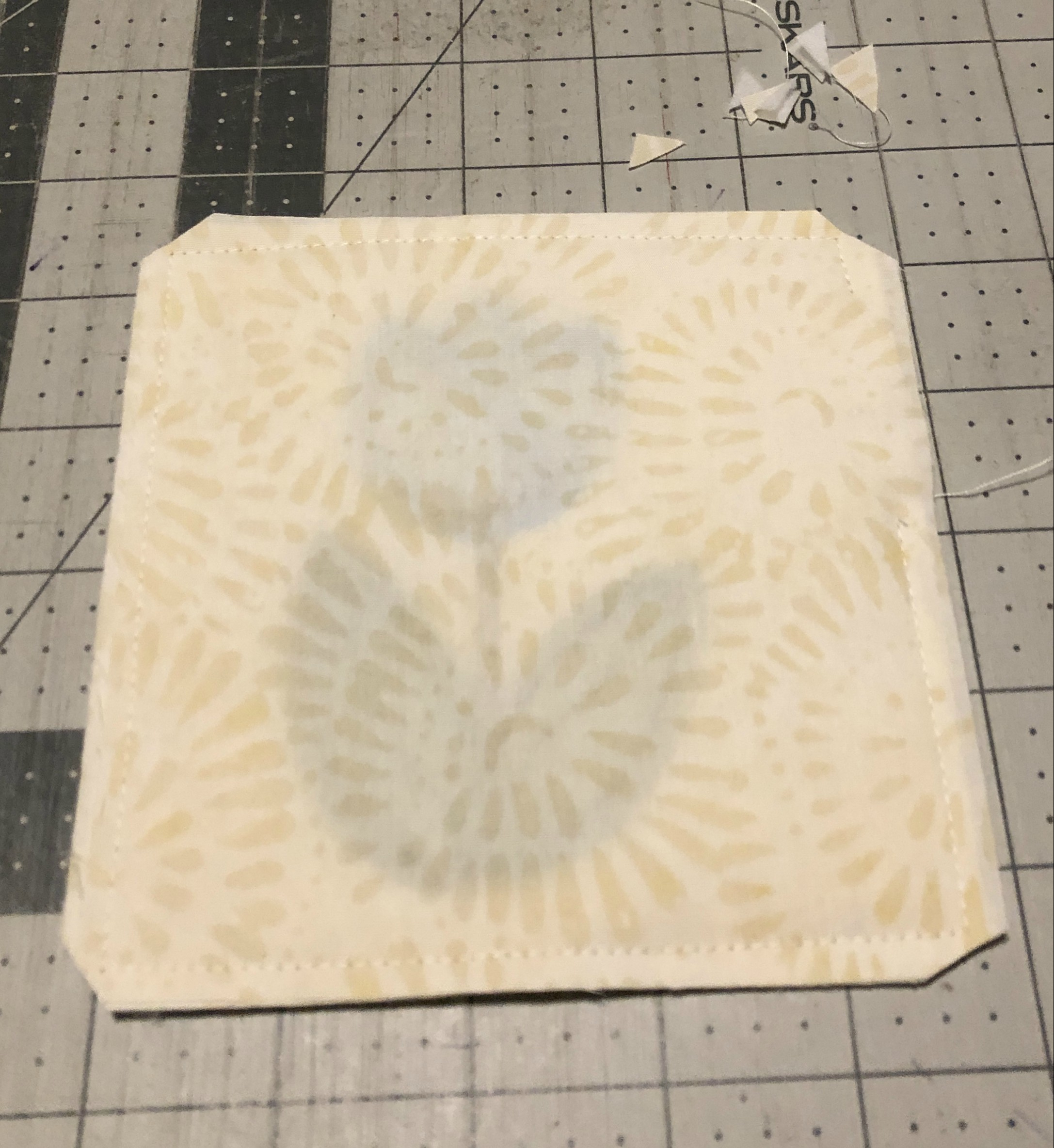 quilted coaster tutorial